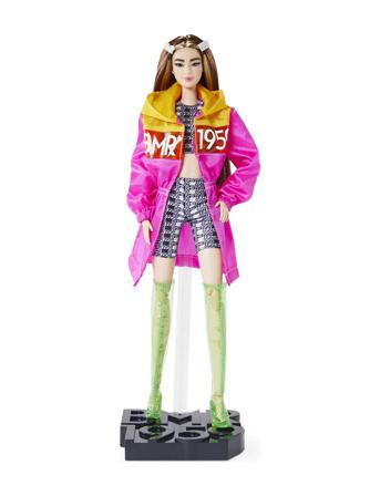 Barbie Bmr1959 Doll - Color Block Windbreaker, Bike Shorts Patterned Barbie