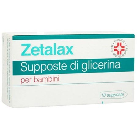 Zetalax Bambini 18 Supposte 1.375mg