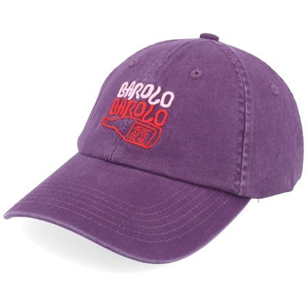 Pica Pica - Purple unconstructed Czapka Z Daszkiem - Barolo Purple Dad Cap @ Hatstore