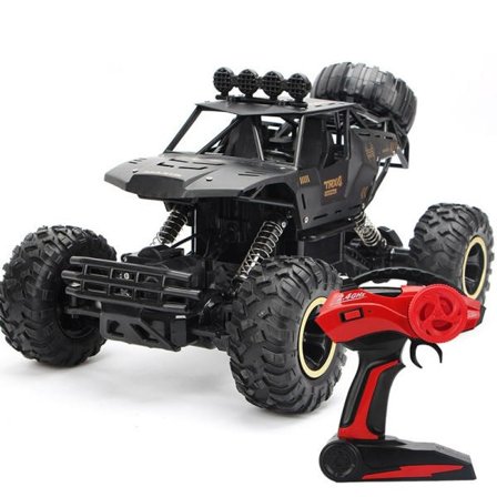 RC bil med led lys 2.4G radio fjernkontroll biler buggy terreng kontroll lastebiler gutter leker