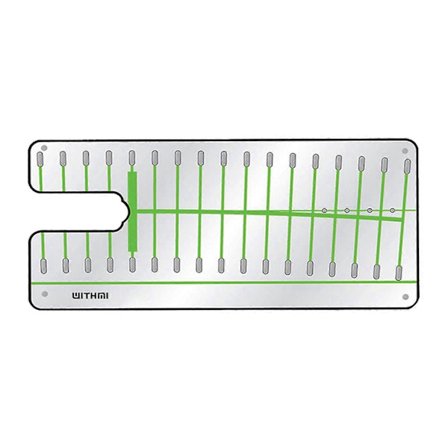 Golf Putting Alignment Spejl Øvelsestræningshjælpemiddel Undervisningsudstyr Spejle Positur Korrektor Til O