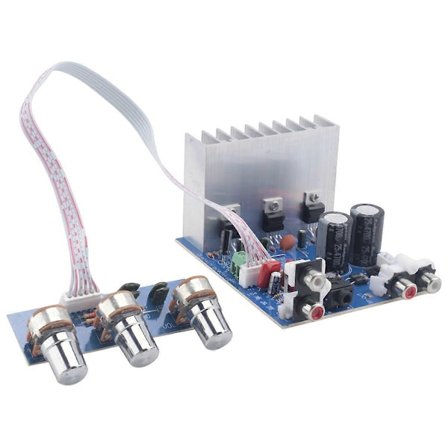 TDA2030 15W+15W+30W 2.1 Kanal Förstärkare Ljudkort Subwoofer Förstärkare Basutgång för Högtalare DI