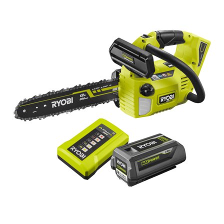 Ryobi RY36THCSX30A-140 Topphandsåg med batteri och laddare, Trädgårdsmaskiner