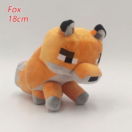 Minecraft Legetøj Spil Dukke FOX-18CM FOX-18CM