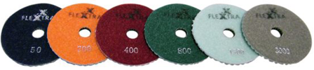 Flexxtra 100165 Hiomalaikka 100 mm, Koneiden tarvikkeet & käyttöosat