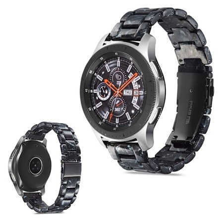 Resin design klockarmband för Huawei Watch GT devices - svart