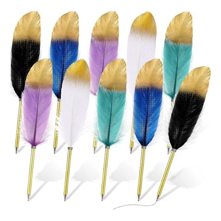 Fjær kulepenner Quill kulepenner Fjær vintage