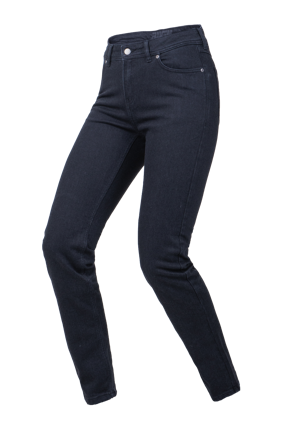 Vaqueros de Moto Mujer Raven Valandova Negro W28 x L30