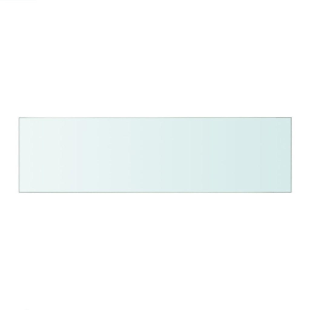 Vidaxl Hyllplan Glas Genomskinlig 50x12 Cm Transparent