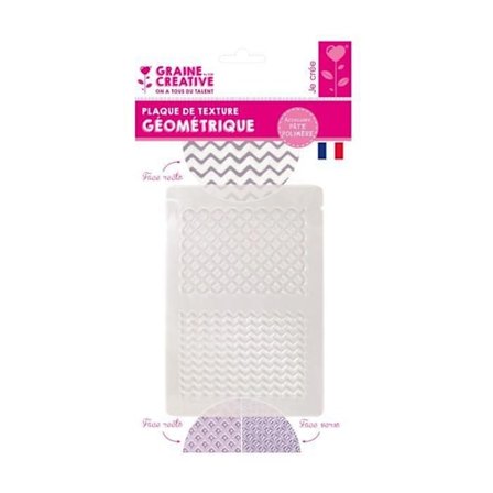 Teksturmønster til polymerler - geometrisk