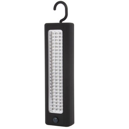 Arbejdslampe med 27 LED-dioder, ophængskrog & magnetisk holder
