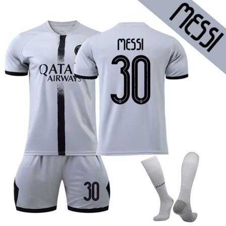 Paris 22/23 sesong Champions League Edition fotballdrakter Messi 30 2XL