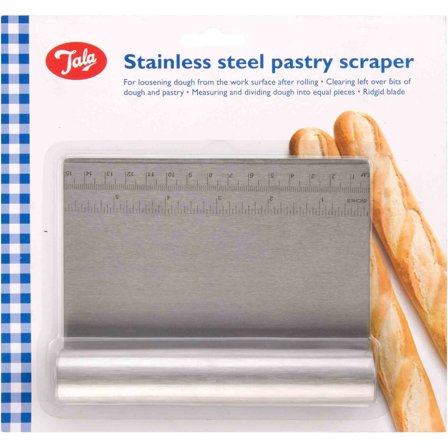 Tala Degskrapa Rostfritt Stål cm mått | Bakning > Degskrapor > Degskrapa | Bagaren och Kocken