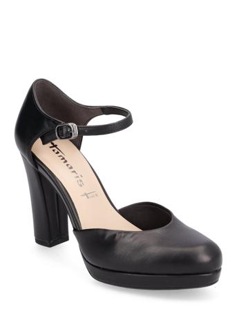 Woms Slip-On Shoes Heels Pumps Classic Sort Tamaris