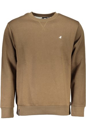 U.s. Grand Polo Felpa Senza Zip Uomo Marrone