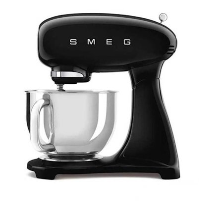 Robot Pâtissier - Smeg - SMF03BLEU - 800W - 4,8L - Svart