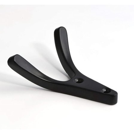 Metall Klädhängare med Skruvar (Svart)