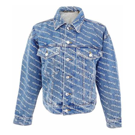 Alexander Wang - Jeansjackor - Blå - Dam - Storlek: S, Dam, Storlek: S