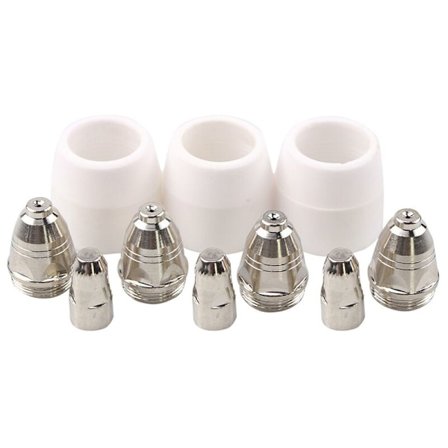 30 st CUT80 LG80 80A Plasmaskärare P80 Skärmaskin Förbrukningsvaror eller Tillbehör Sköld Porslin Skärelektrodspets