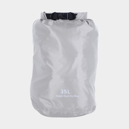 Drybag / sac étanche Subito Gear, 70D, 35 litres, gris