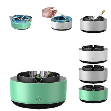 Luftrenare Intelligent Askkopp Rökfri Askkopp För Arbetsplats Bil Utomhus