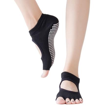 Joogasukat Tanssisukat MUSTA TYYLI 1 STYLE 1 Black Style 1-Style 1