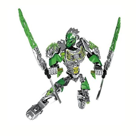 BIONICLE Lewa Jungle Keeper Akida Vattenvarelse Ketar Stenvarelse Actionfigurer Byggesett Robotleker Barnegave
