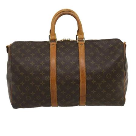 Louis Vuitton Vintage, Pre-owned Keepall Bag Bruin, Dames, Maat:ONE Size