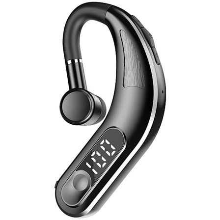 ING Bluetooth Headset - In-ear Hovedtelefoner - Trådløs Støjreducerende Håndfri Opkald Til Kontorbrug - 1 Styk - Sort
