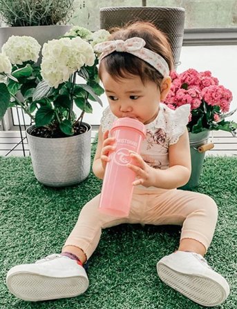 Twistshake Twistshake Anti-Colic Baby Bottle - Pink - 330 ml