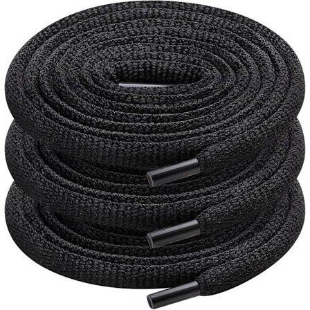 3 Par Ovale Skosnøringer, Halvsirkelformede Skosnøringer For Sportsløpesko, Sko, Støvler