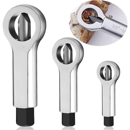 3 stk. Metal Møtrik Splitter Knækker, Metal Møtrik Splitter Breaker Manuel Tryk Møtrik Knækker Fjerner Udtrækker Værktøj, 9-12mm/12-16mm/16-22mm 