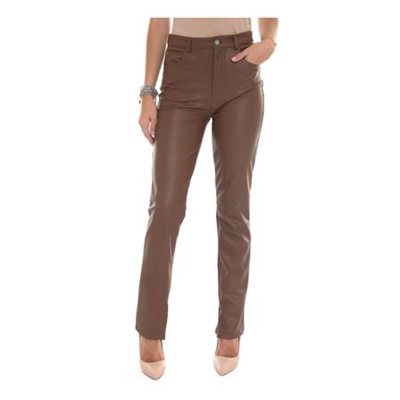 Guess, leather trousers Beżowy, Kobieta, Rozmiar: L