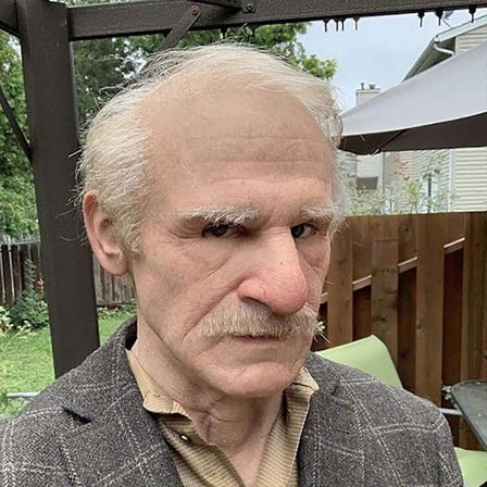 Halloween Gammel Mand Maske, Realistisk Latex Fuld Hoved Maske, Maskerade Maske til Cosplay Kostume Halloween Fest