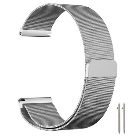 18mm Magnetisk Klokkearmbånd for Menn og Kvinner i Rustfritt Stål, Justerbar