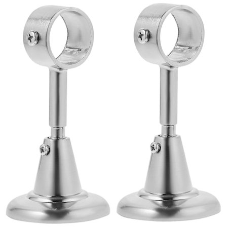 2 stk 28 mm Diameter Gardinstang Dekorativt Takfeste Aluminiumlegering Takmontert Feste (Sand Le Color) [DB]