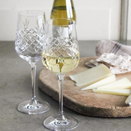 Frederik Bagger Crispy Madame Hvitvinsglass Clear 2stk