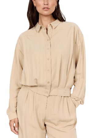 Soyaconcept Sc-Paige 1 Shirt Skjortor Dam Beige XL
