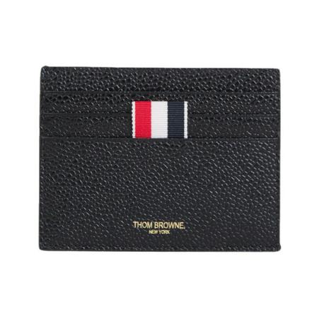 Thom Browne, Card Holder Czarny, unisex, Rozmiar: ONE Size