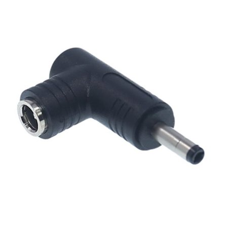 1 STK DC-strømadapter 5,5x2,5mm hunnkontakt til hannkontakt stikkontakt