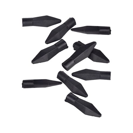 10 stk. Bløde Gummi Pilehoveder Spil Pile Øvelse Til Teenager