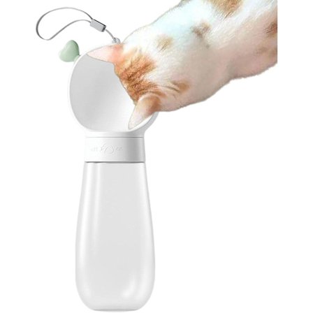 Kätevä koiran vesipullo, kannettava koiran vesipullo, kävely, 600 ml lemmikkien juomakulho ulkokävelyyn, vaellukseen, matkustamiseen, koulutusvälineet
