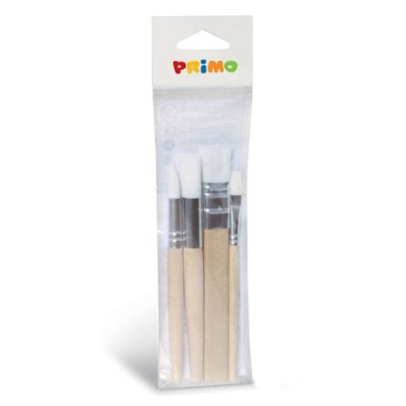 4 små borstar för barn