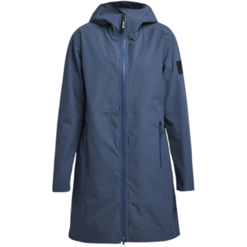 Lång skaljacka dam med huva Tenson Misty