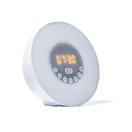 Natur gryningssimulator väckarklocka