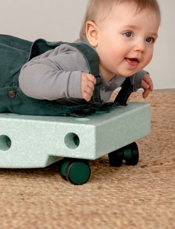 MODU 4 X Swirly Wheels - Green - ONE SIZE