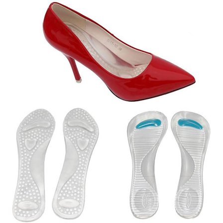 2 par Hælpude Indlæg Kvinder, Gel Indlægssåler Kvinder, ZQKLA