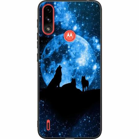 Motorola Moto E7i Power Svart Skal Varg