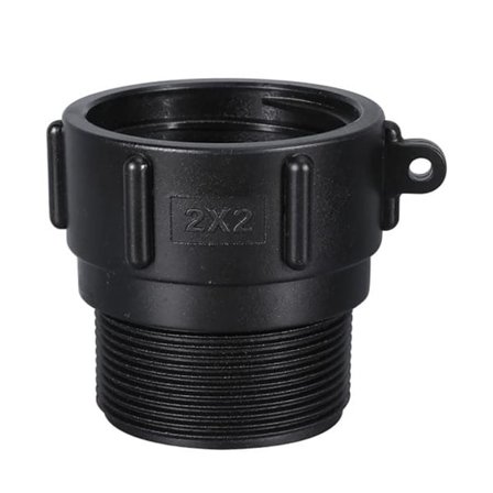 Kopplingsadapter till IBC-tank S60x6mm till 2'' gänga 2-pack