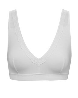 Bh utan bygel Wilma Vit - A70 - Trofé